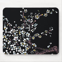 Sakura Blossom Punkt Konst Design Illustration