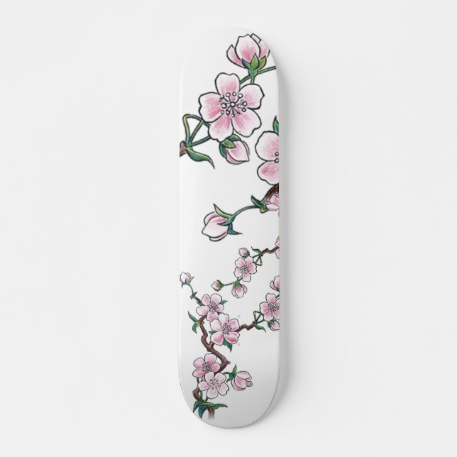 Sakura Board Skateboard Bräda 19,5 Cm (Framsida)