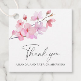 Sakura - Bröllop Tack Gåvor Etiketter