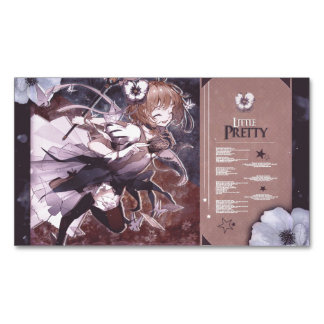 sakura cardcaptor magnetiska visitkort