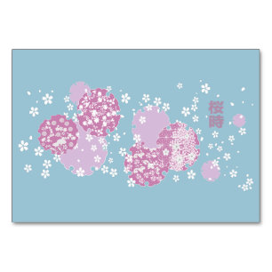Sakura, Cherry Blommar Bordsnummer