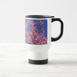Sakura Cherry-Blommar in to Blue Resemugg
