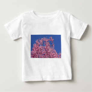 Sakura Cherry-Blommar in to Blue Tee