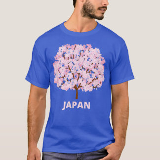 Sakura Cherry Blommar Träd Japan T Shirt