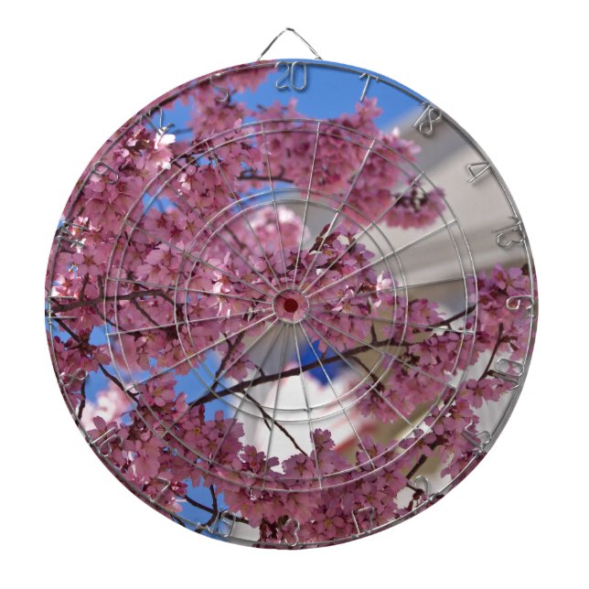 Sakura Cherry Blommars Americana Darttavla (Framsidan)