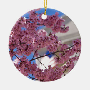 Sakura Cherry Blommars Americana Julgransprydnad Keramik