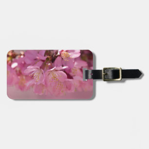 Sakura Cherry Blommars Delikat Rosa Bouquet Bagagebricka