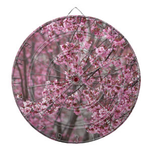Sakura Cherry Blommars Flowing Rosa Piltavla