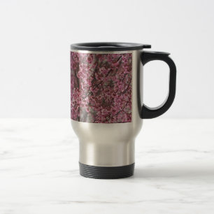 Sakura Cherry Blommars Flowing Rosa Resemugg