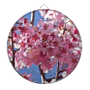 Sakura Cherry Blommars Red Stars Darttavla