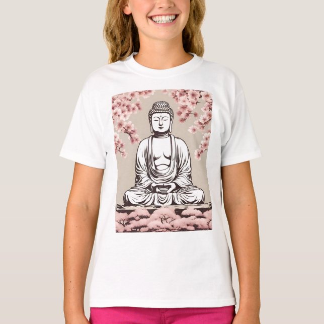 Sakura Cherry Blossom T Shirt (Framsida)