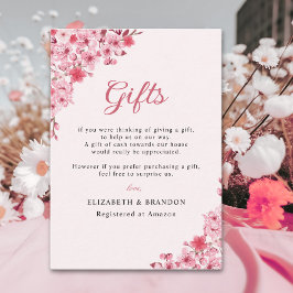 Sakura – Cherry Blossom Theme Wedding Tilläggskort