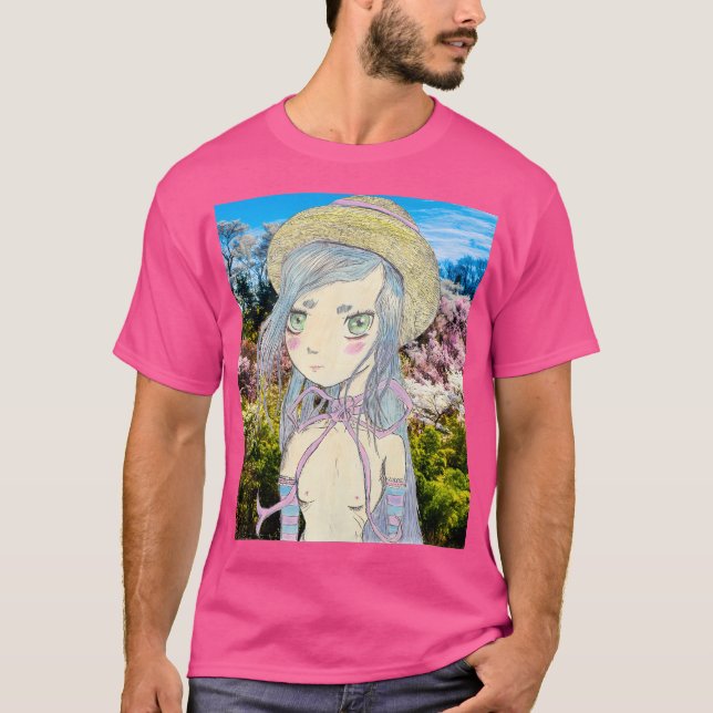 Sakura Dame T Shirt (Framsida)