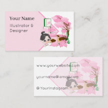 Sakura Deer & Mahjong Blossom Dröm