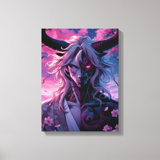 Sakura Demon Prince Canvastryck (Framsida)