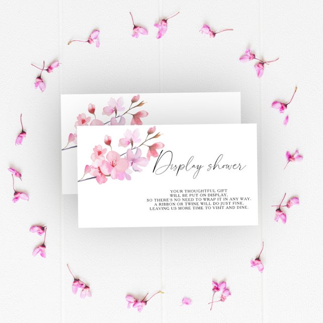 Sakura - Display dusch inneslutande kort (Skapare uppladdad)