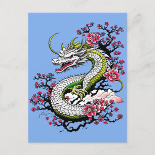 Sakura Dragon Vykort