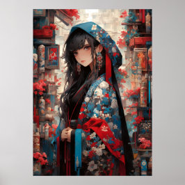 Sakura: Elegance in Kimono Poster