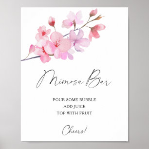 Sakura elegant - Mimosa pub Poster