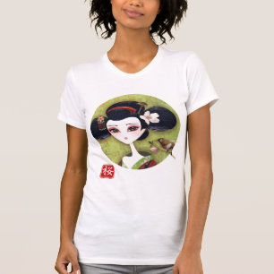 Sakura flickaT-tröja T-shirt