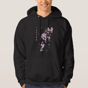 Sakura Flower Cherry Blommars Japansk Art Japan Hoodie