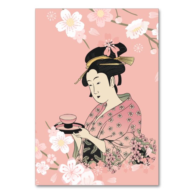Sakura Geisha Bordsnummer (Framsidan)