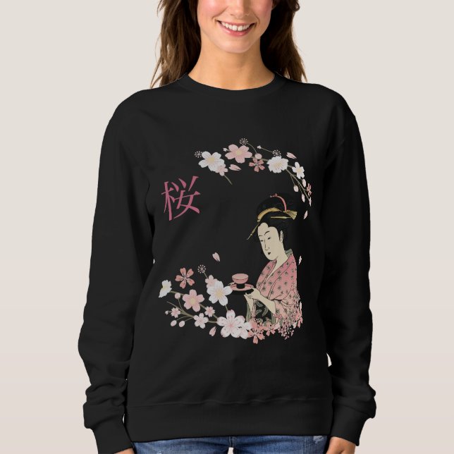 Sakura Geisha T Shirt (Framsida)