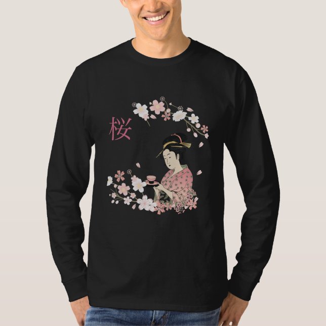 Sakura Geisha T-Shirt (Framsida)