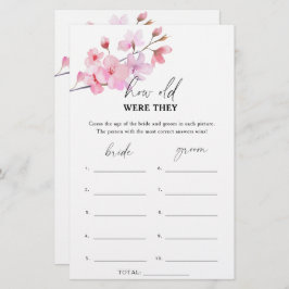 Sakura - Hur gamla var de som spelade möhippa?