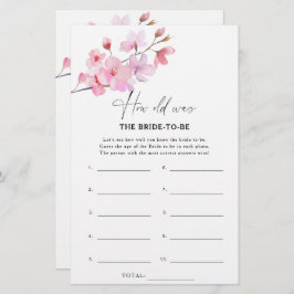 Sakura - Hur gammal var bruden när spelet skulle s