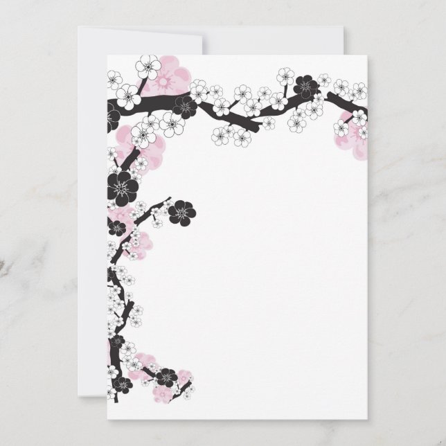 Sakura-inbjudan Inbjudningar (Framsida)