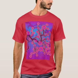 Sakura Japan Rosa Flower 90 s Art Vaporwave Cherry T Shirt