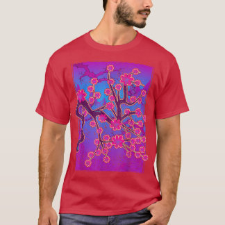 Sakura Japan Rosa Flower 90 s Art Vaporwave Cherry T Shirt