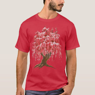 Sakura Japanese Cherry Blossom Tree Nature Graphic T Shirt