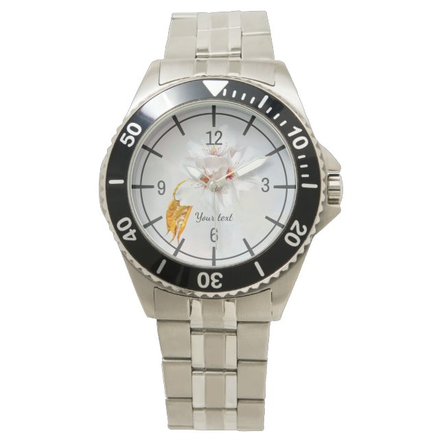Sakura - Japansk körsbärsblommar Armbandsur (Framsida)
