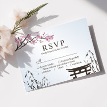 Sakura Japansk Körsbärsblomning Asiatisk Bröllop