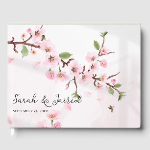 Sakura Japanska Cherry Blommar Asian Gästböcker