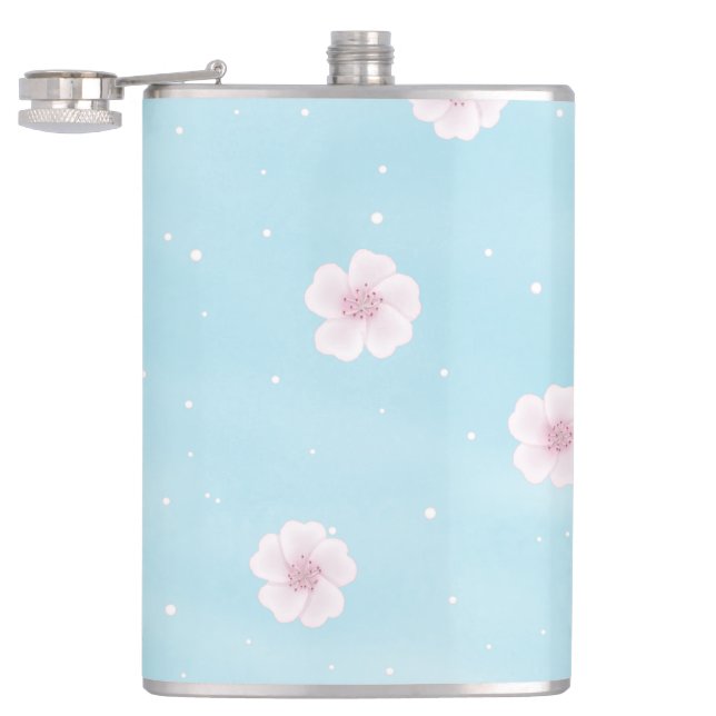 Sakura Japanska Cherry Blommar Blommigt Fickplunta (Öppnad)