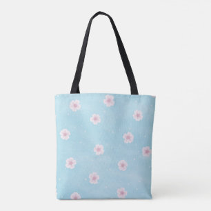 Sakura Japanska Cherry Blommar Blommigt Tygkasse