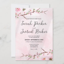 Sakura Japanska Cherry-Blommarna (Asien Bröllop)