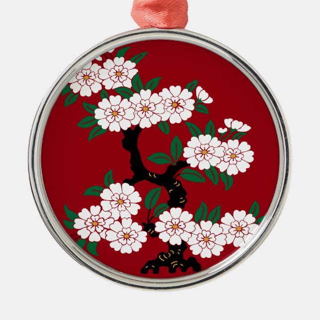 SAKURA JULGRANSPRYDNAD METALL (Framsidan)