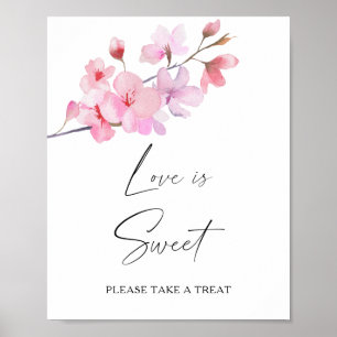sakura - kärlek är söt att ta ett slag poster