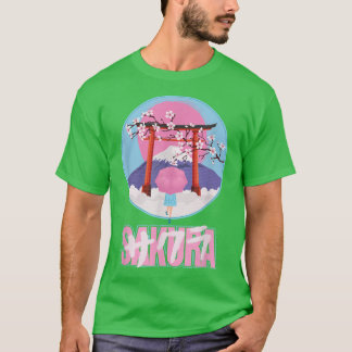 Sakura Kawaii Anime Manga Cute Japansk parody T Shirt