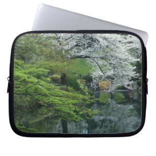 Sakura, Koishikawa Koraku-en trädgård, Tokyo, Laptop Fodral