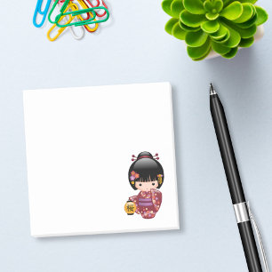 Sakura Kokeshi docka - KimonoGeishaflicka Post-it Block