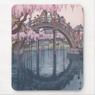 Sakura Körsbärsblom, Kameido River Bridge Japan Musmatta