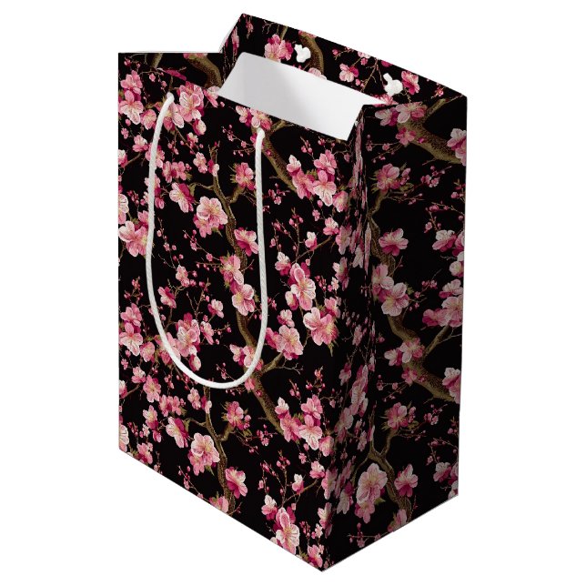 Sakura Körsbärsblommmotiv  (Baksidan Vinklad)