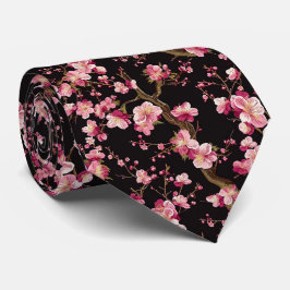 Sakura Körsbärsblomsmönster Slips