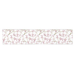 Sakura körsbärsrött blommartryck