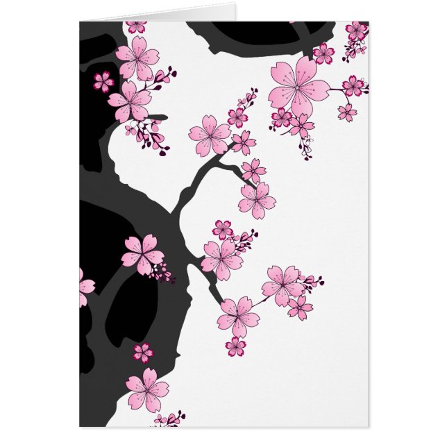 Sakura kort (Framsidan)